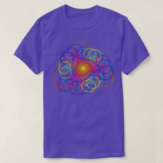 Camiseta Cadena espiral de anillo de Borromeo (Diseño del anverso)