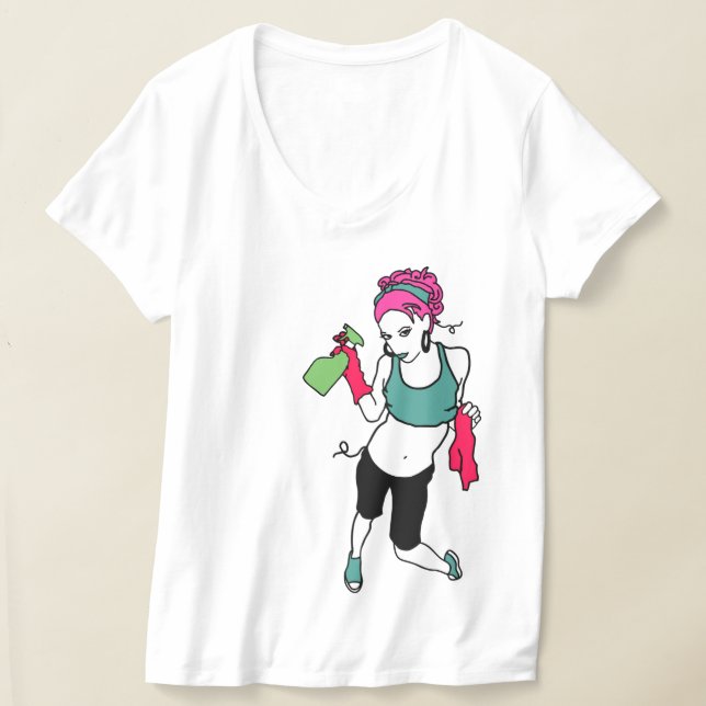 Camiseta cadena limpia (Distribución )