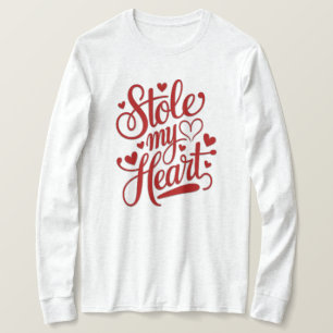 Camiseta Cadenas De Corazón Adjuntas