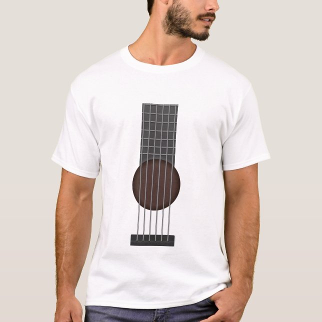 Camiseta Cadenas de guitarra (Anverso)
