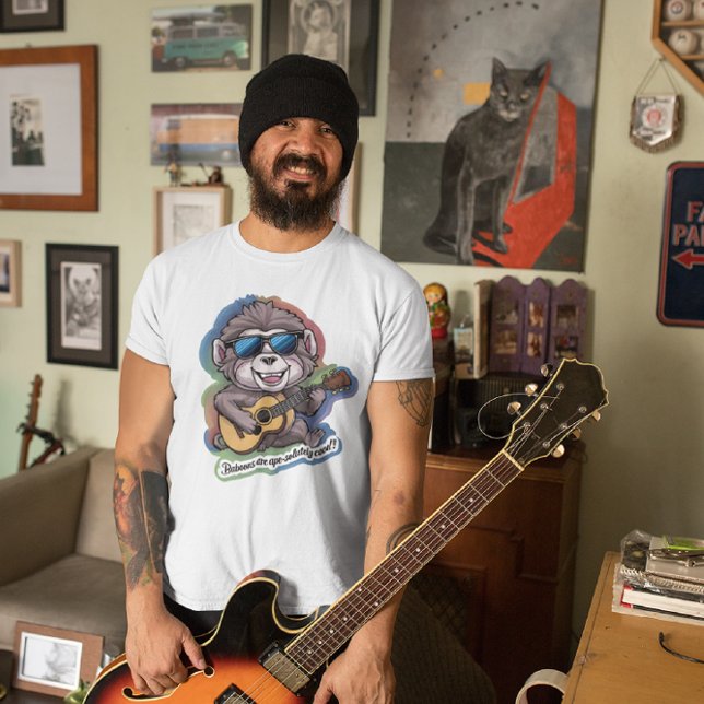 Camiseta Cadenas de trituración de Baboon funky (Subido por el creador)