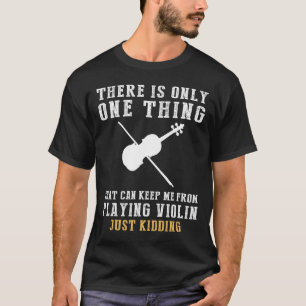 Camiseta Cadenas de violín y aguijón de violín - Una sinfon