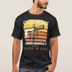 Camiseta Cadenas divinas: Viejos y gruñones Jesús atan con 