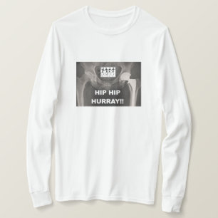 Camiseta Cadera Hurray- Congrats de la cadera en el