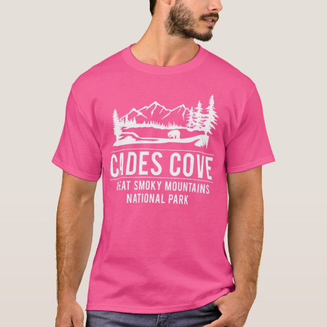 Camiseta Cades Cove - Grandes Montañas Ahumadas - (Anverso)