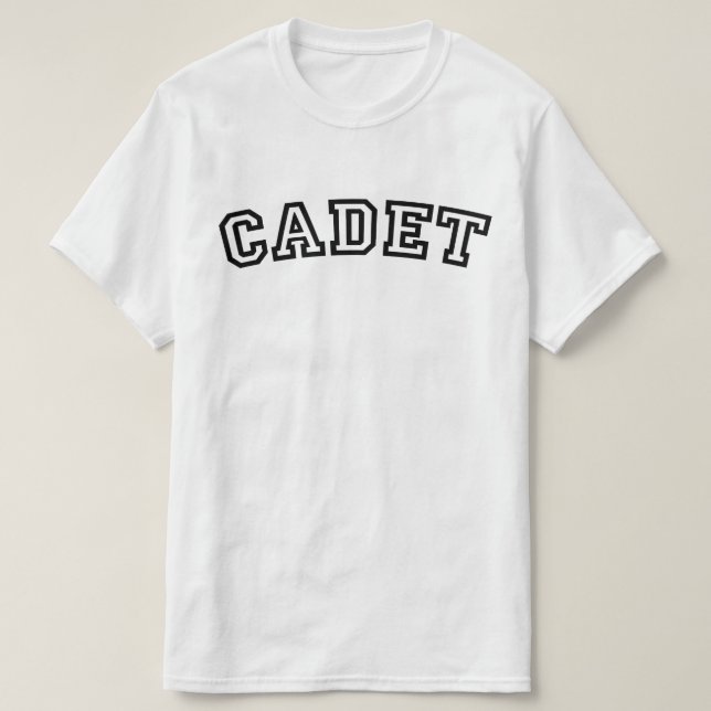 CAMISETA CADET (Diseño del anverso)