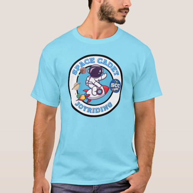 Camiseta Cadet espacial - Joymontar (Anverso)