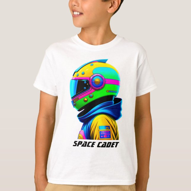 Camiseta Cadet espacial T-Shirt (Anverso)