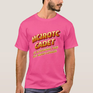 Camiseta Cadete de MCJROTC estudiante militar júnior de ROT