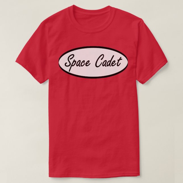 Camiseta cadete espacial (Diseño del anverso)