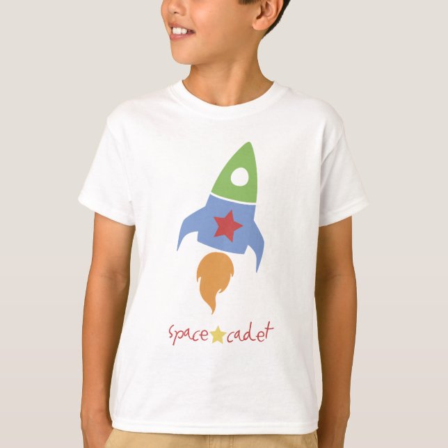 Camiseta cadete espacial (Anverso)