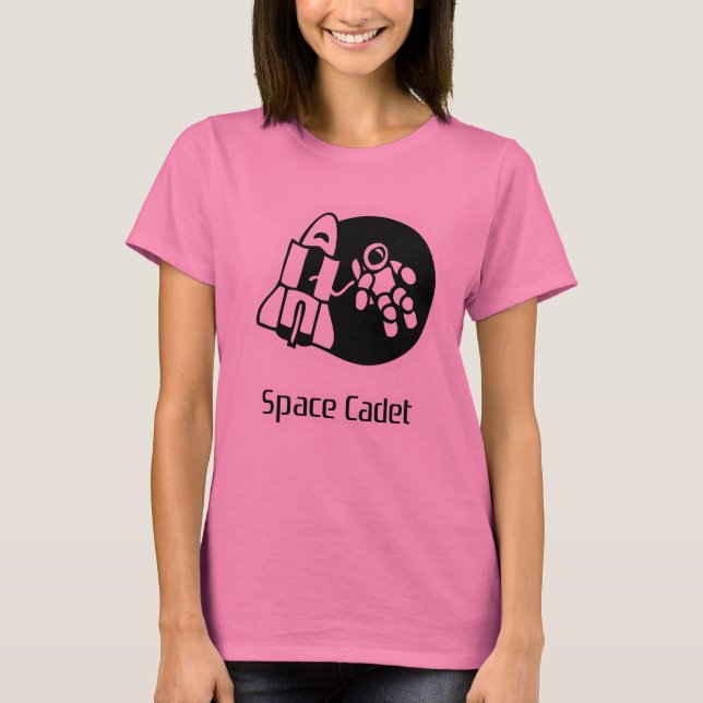 Camiseta Cadete espacial Motif Pink Tie Dyed Tee Shirt (Anverso)