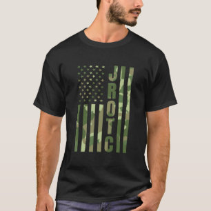 Camiseta Cadete Jrotc Estados Unidos Camuflaje Junior Rotc 