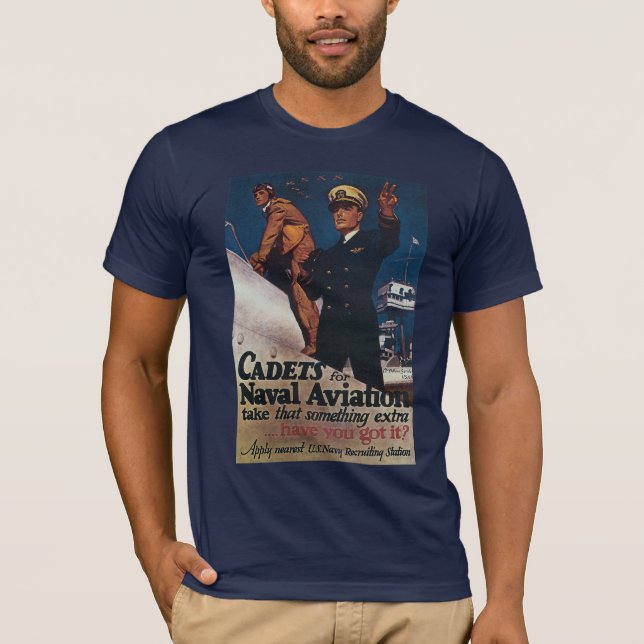 Camiseta Cadetes para la aviación naval (Anverso)