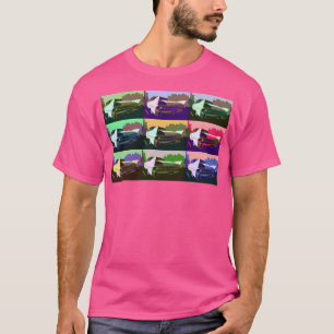 Camiseta Cadillac al estilo Warhol