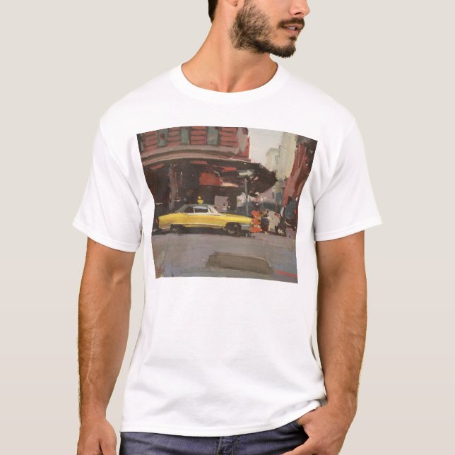 Camiseta Cadillac amarillo 2012 (Anverso)