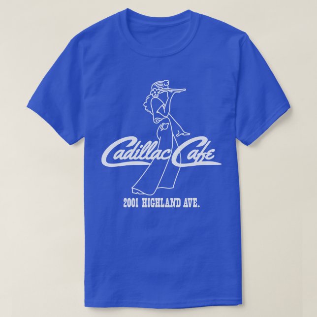 Camiseta Cadillac Cafe Waitress TShirt (Diseño del anverso)