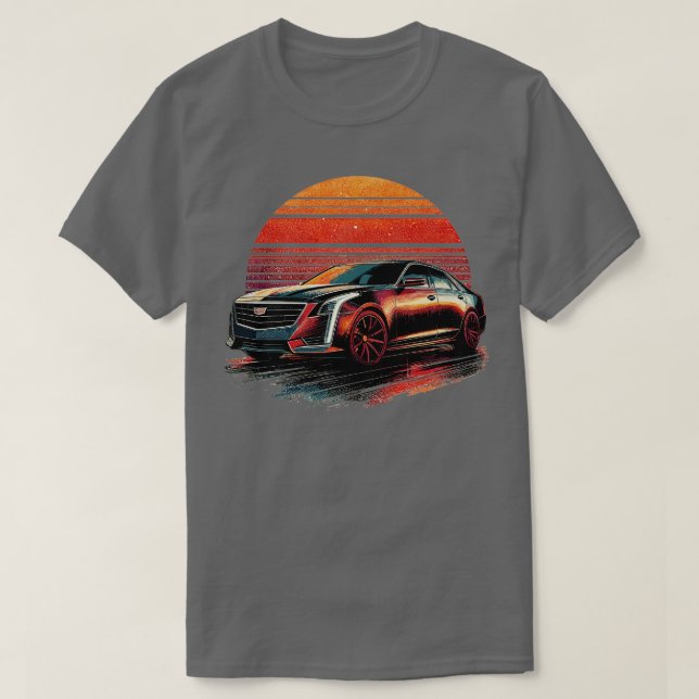 Camiseta Cadillac CT6 1 (Diseño del anverso)