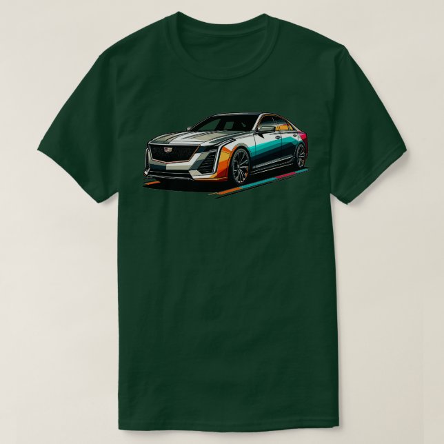 Camiseta Cadillac CT6 13 (Diseño del anverso)