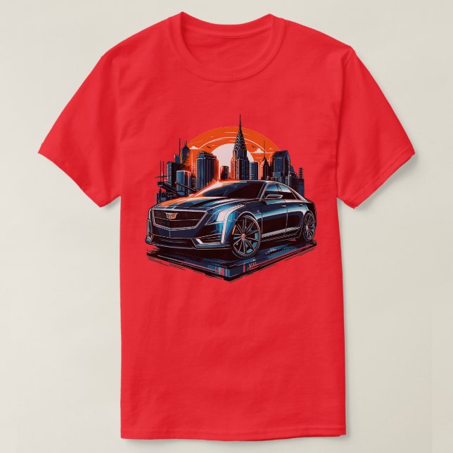 Camiseta Cadillac CT6 5 (Diseño del anverso)