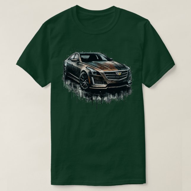 Camiseta Cadillac CTS 2 (Diseño del anverso)