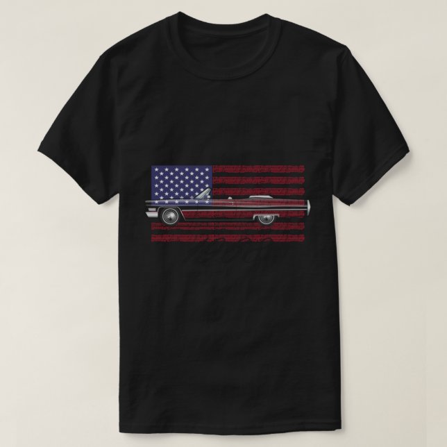 Camiseta Cadillac EE.UU. 1968 (Diseño del anverso)