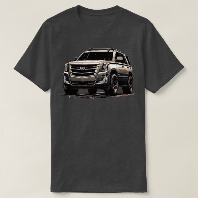Camiseta Cadillac Escalade 8 (Diseño del anverso)