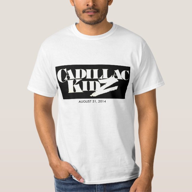 Camiseta CADILLAC KIDZ 31 de agosto de 2014 (Anverso)