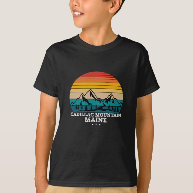 CAMISETA CADILLAC MOUNTAIN MAINE (Anverso)