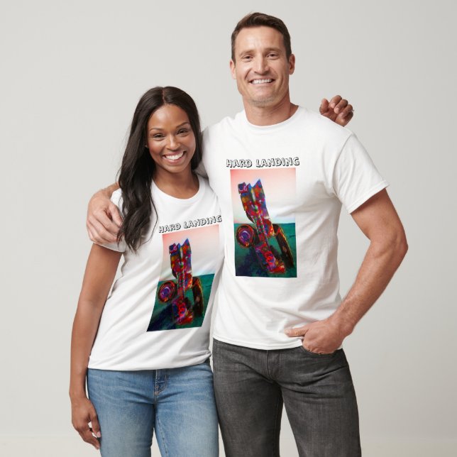 Camiseta Cadillac Ranch Hard Landing (Unisexo)