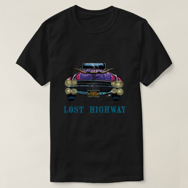 Camiseta Cadillac Texas Badboy (Diseño del anverso)