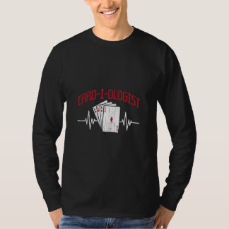 Camiseta Cadiólogo Juego de cartas de apuestas para jugador