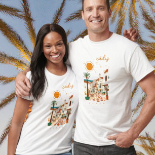 Camiseta Càdiz ciudad Cádiz Andalucía España pueblo blanco 