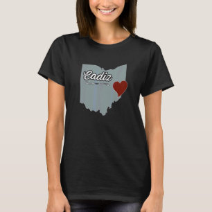 Camiseta CADIZ Ohio OH Ciudad Estado EE. UU. Recuerdo Adora