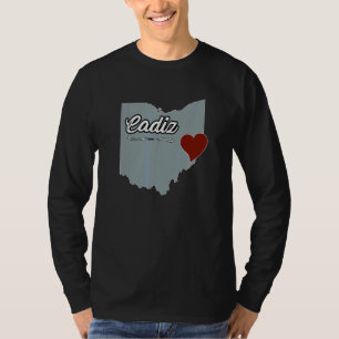 Camiseta CADIZ Ohio OH Ciudad Estado EE. UU. Recuerdo Adora