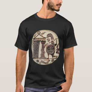 Camiseta Cadmos que lucha el dragón de Thebes