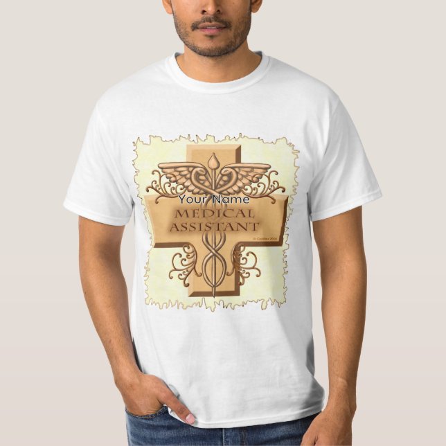 Camiseta Caduceo de Asistente Médico (Anverso)