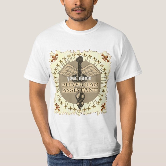 Camiseta Caduceo de Asistente Médico (Anverso)