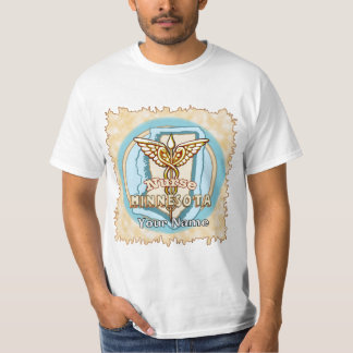 Camiseta Caduceo de enfermera de Minnesota