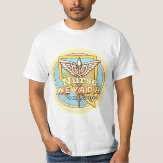 Camiseta Caduceo de enfermera de Nevada