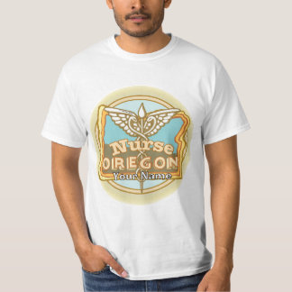 Camiseta Caduceo de Enfermera de Oregon