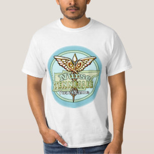 Camiseta Caduceo de Enfermera de Tennessee