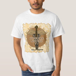 Camiseta Caduceo de Enfermera Futuro