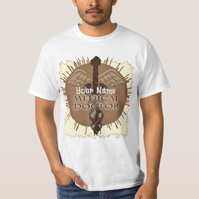 Camiseta Caduceo médico  (Anverso)