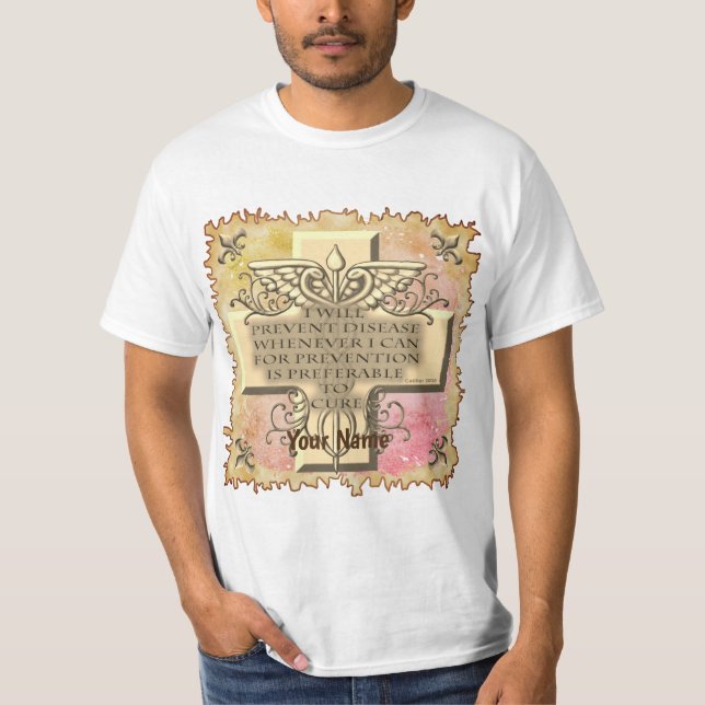 Camiseta Caduceus de Credo Médico (Anverso)