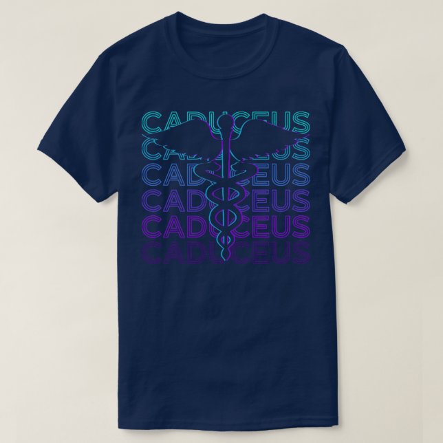 Camiseta Caduceus Heralds Wand Staff Of Hermes Hermes Herme (Diseño del anverso)