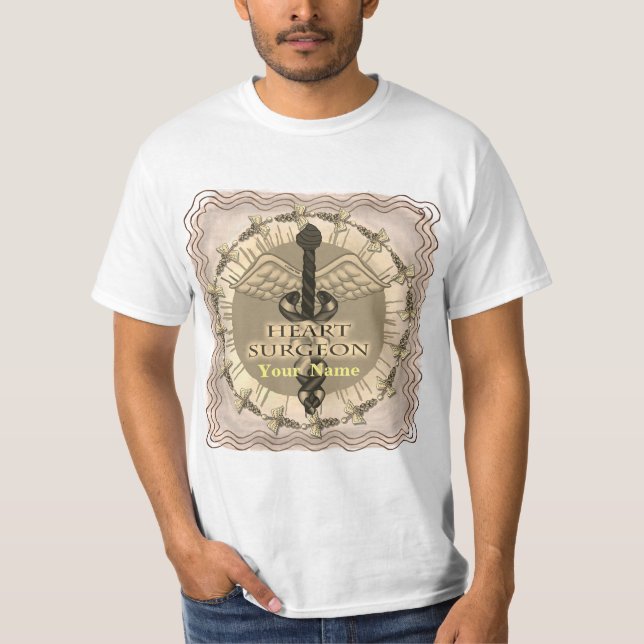 Camiseta Caduceus médico T-Shirt (Anverso)