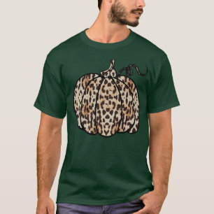 Camiseta Cae animal de la calabaza del leopardo del Cheetah