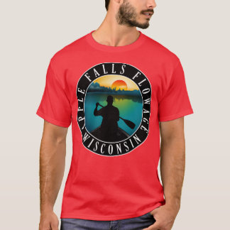 Camiseta Cae Apple Flowage Wisconsin Canoeing