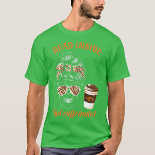 Camiseta Cae café de película de terror de las mujeres Muer